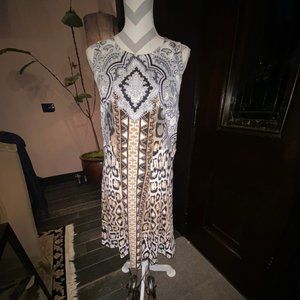 Leopard pattern dress